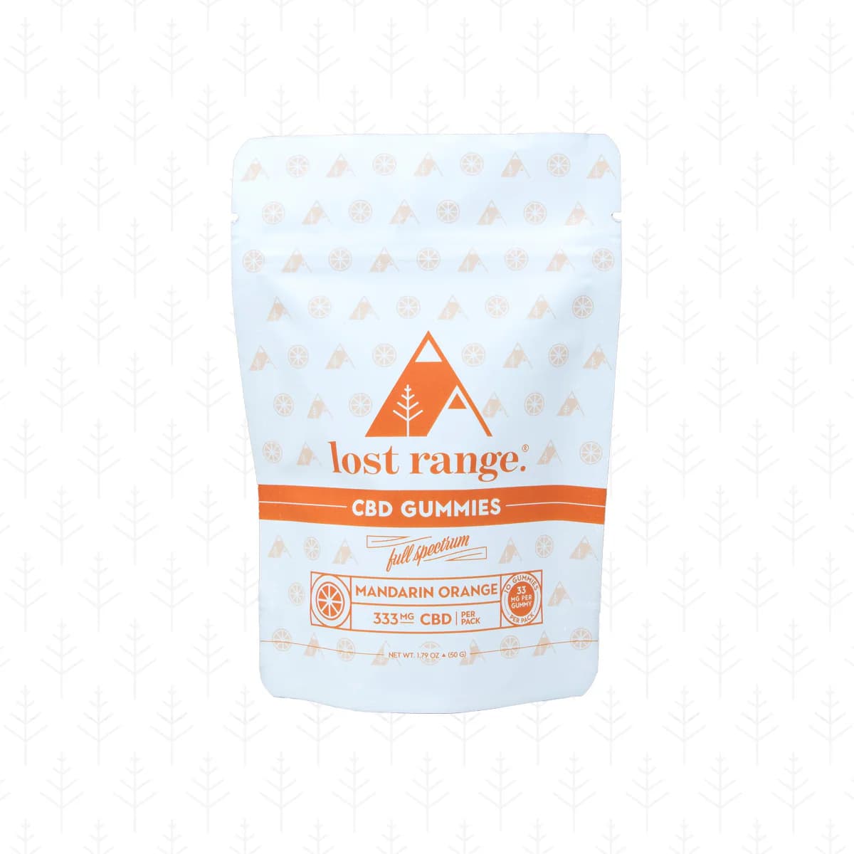 Lost Range CBD | Lost Range | Orange Gummies 333mg 10CT