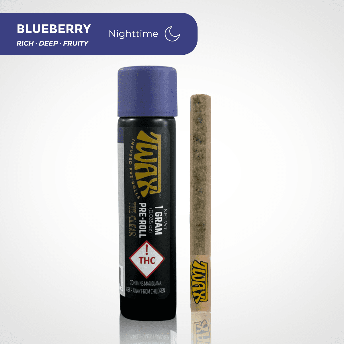 CLEAR Brands Twax (Blueberry)