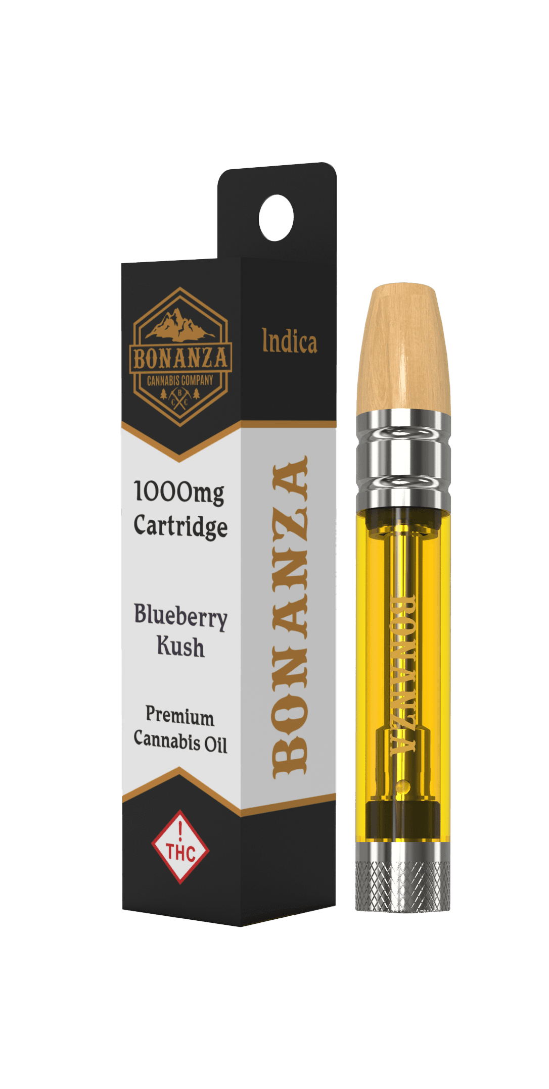 Bonanza Cannabis Blueberry Kush (I) - Cartridge - Bonanza