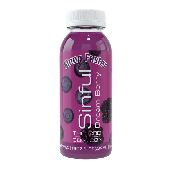 Sinful Beverages Sleep Faster Dreamberry - 21.67mg(8oz) - Sinful