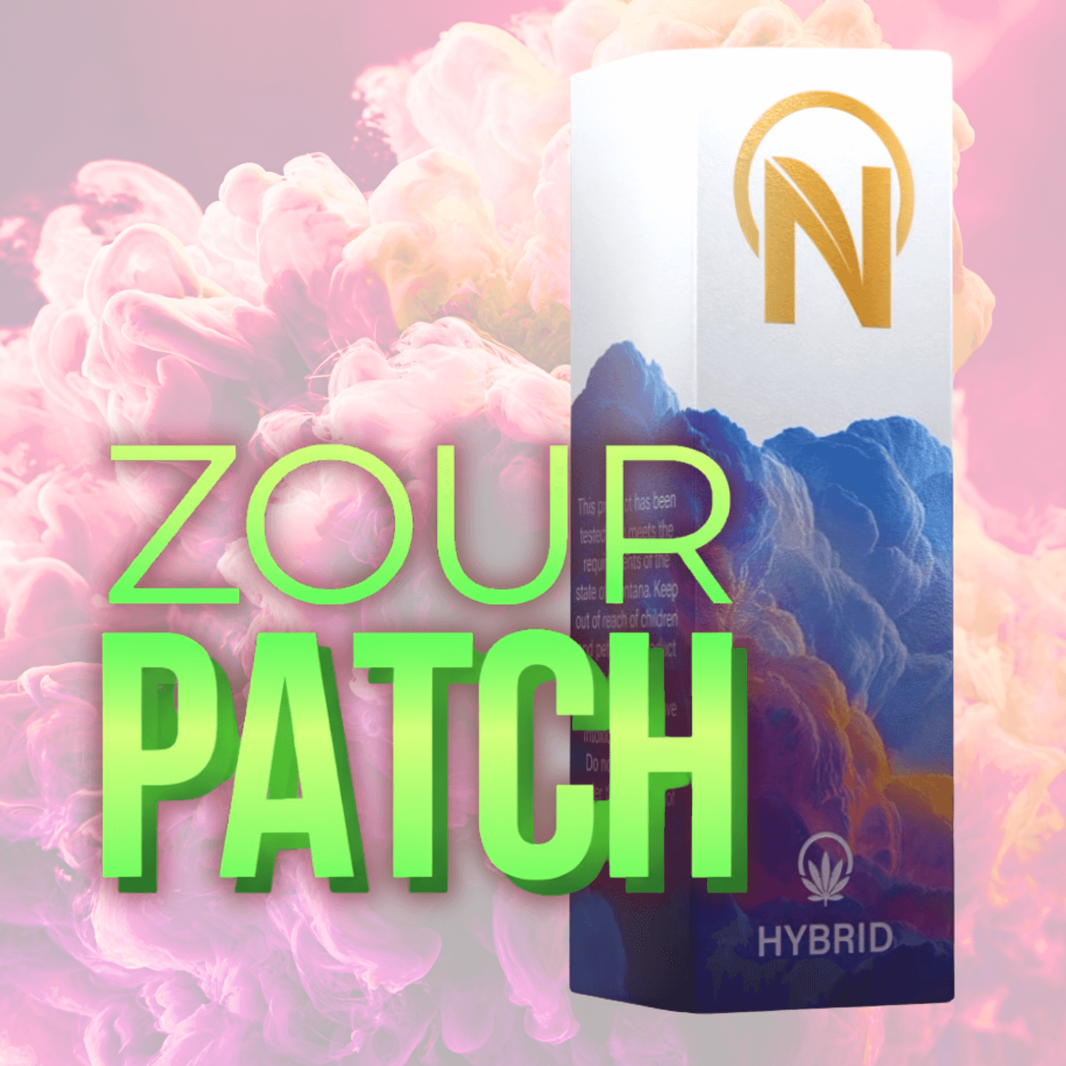 Nimbus 1000mg Vape Cart | Zour Patch
