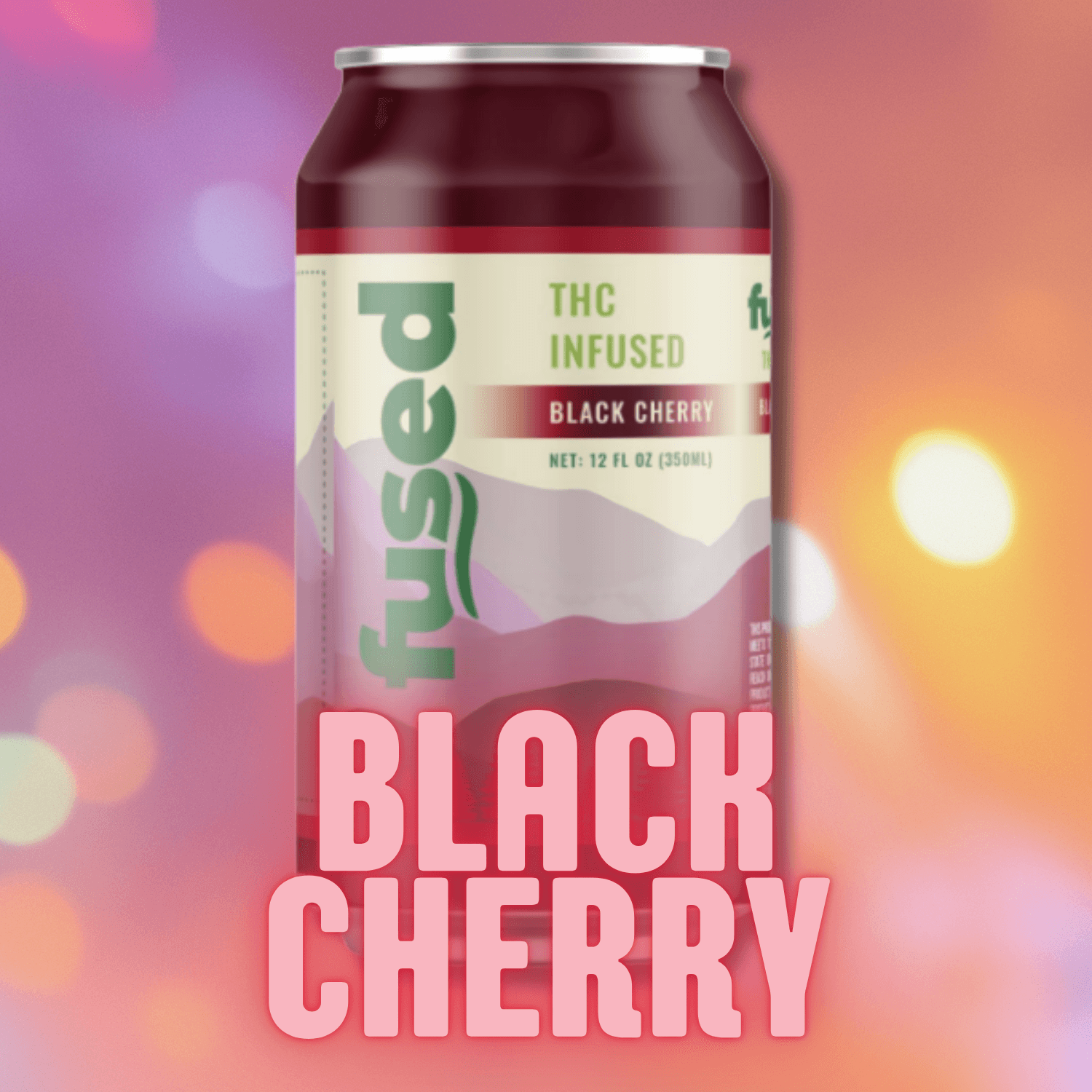 'Fused Beverage (12oz) | Flathead Black Cherry Seltzer