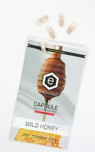 Elevated Elevated Honey Distillate Capsules (S) 100mg