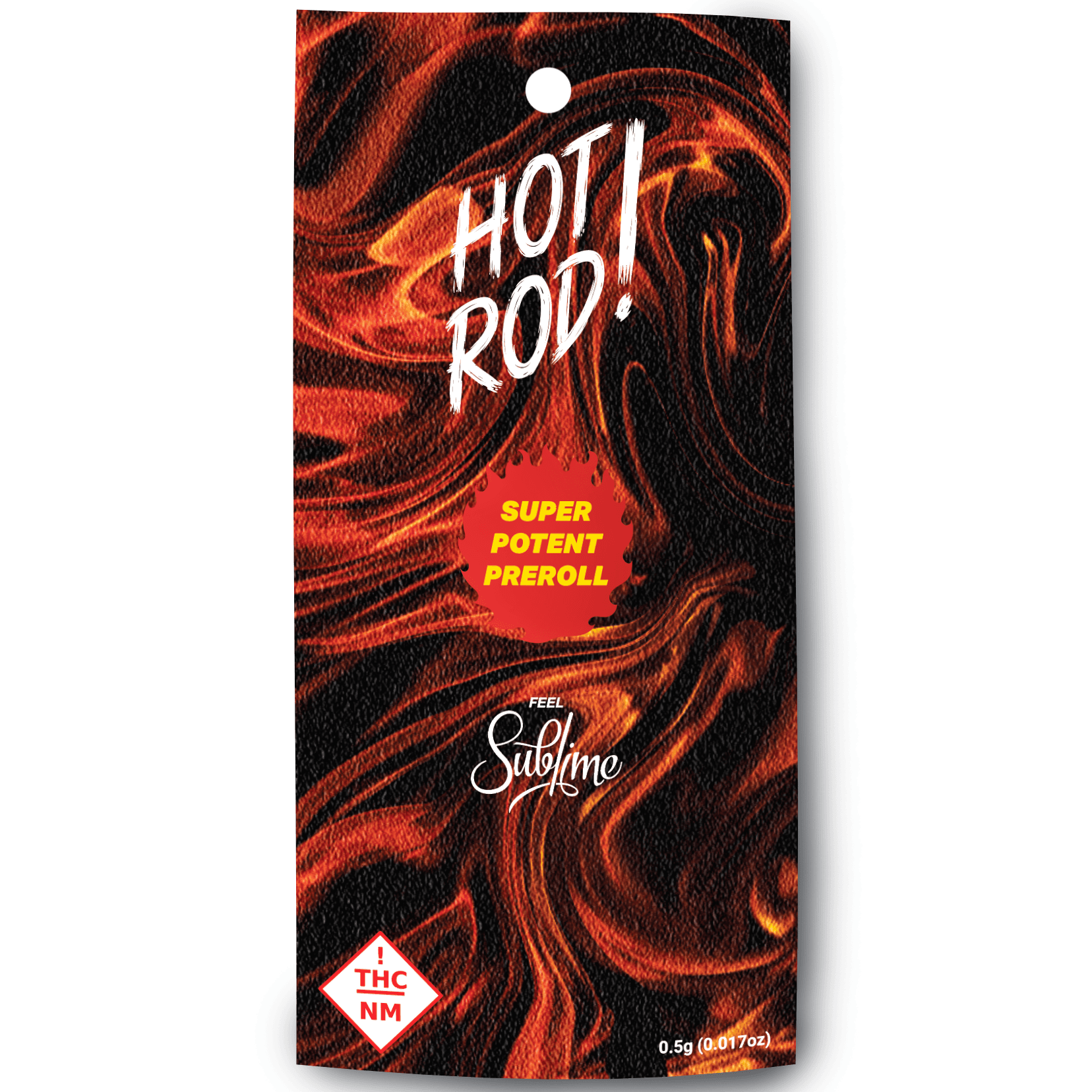 Sublime Brands Sublime Mai Tai Hot Rod Infused 0.5g Preroll 5 pack