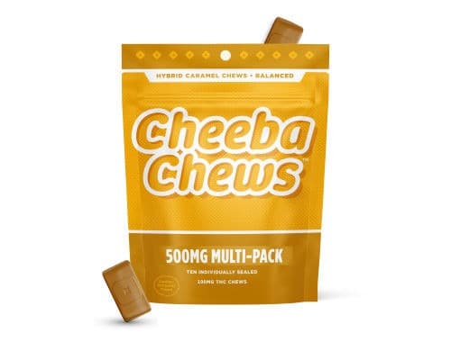 Cheeba Chews Mega Strength Sativa Caramel Chew THC
