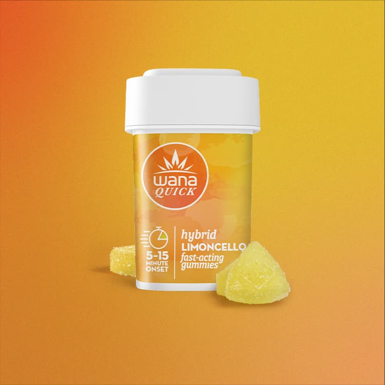Wana Quick Limoncello 100mg THC (H)