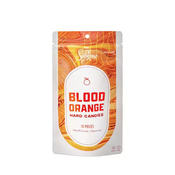 Sublime Brands Sublime Single Blood Orange Hard Candy 10mg