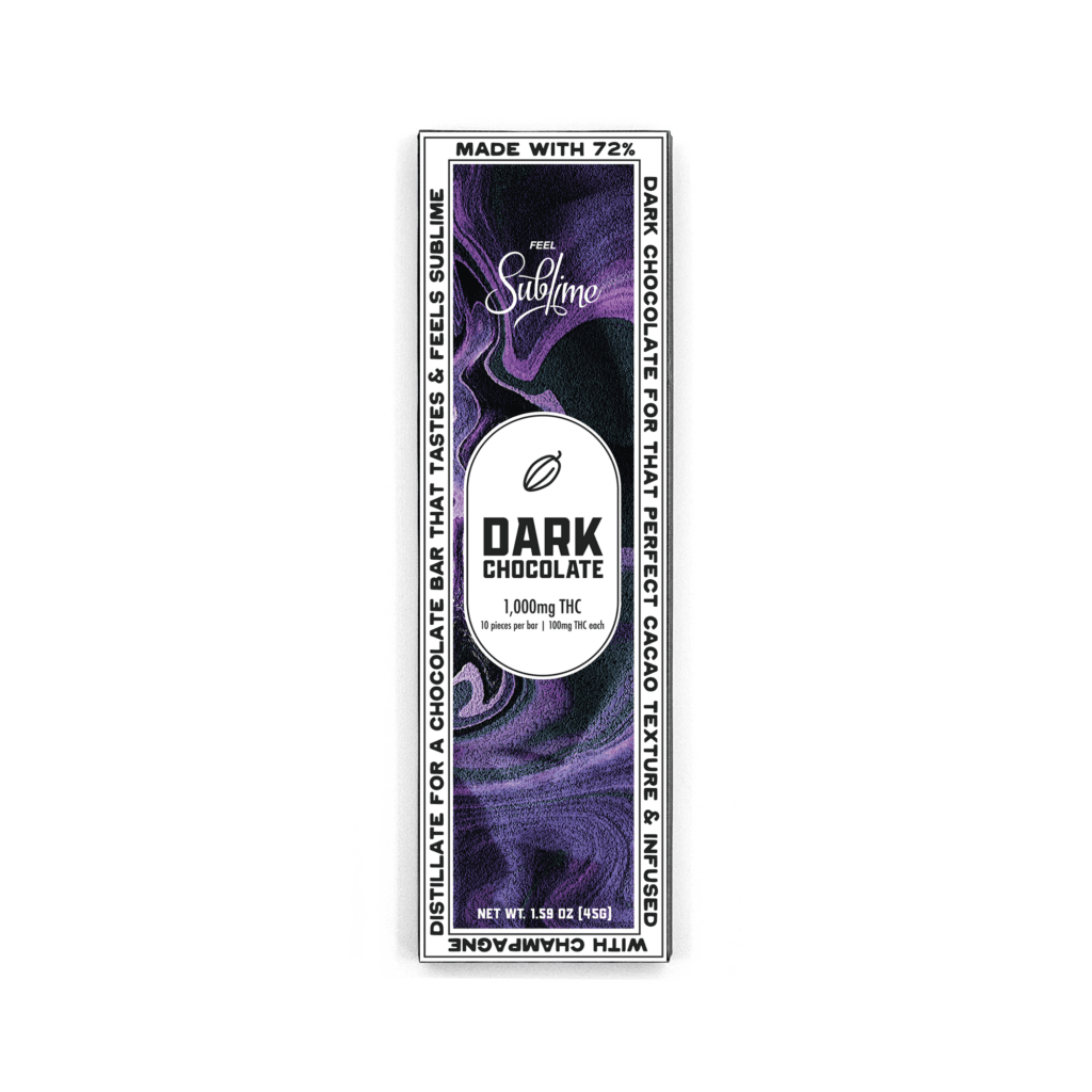 Sublime Brands Dark Chocolate | 1000mg