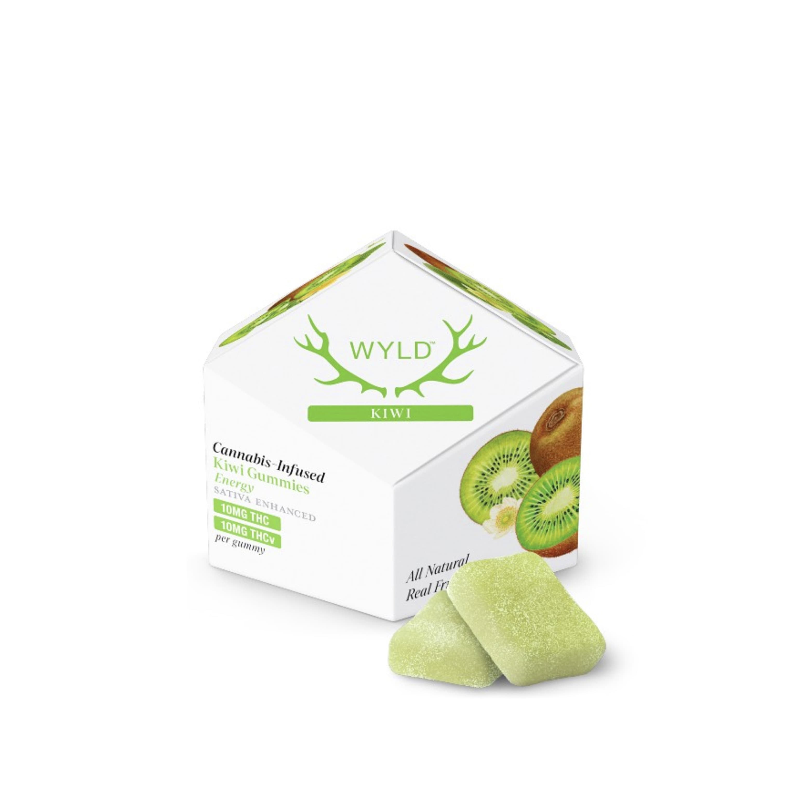 Wyld Kiwi THC:THCv Gummy - 100mg