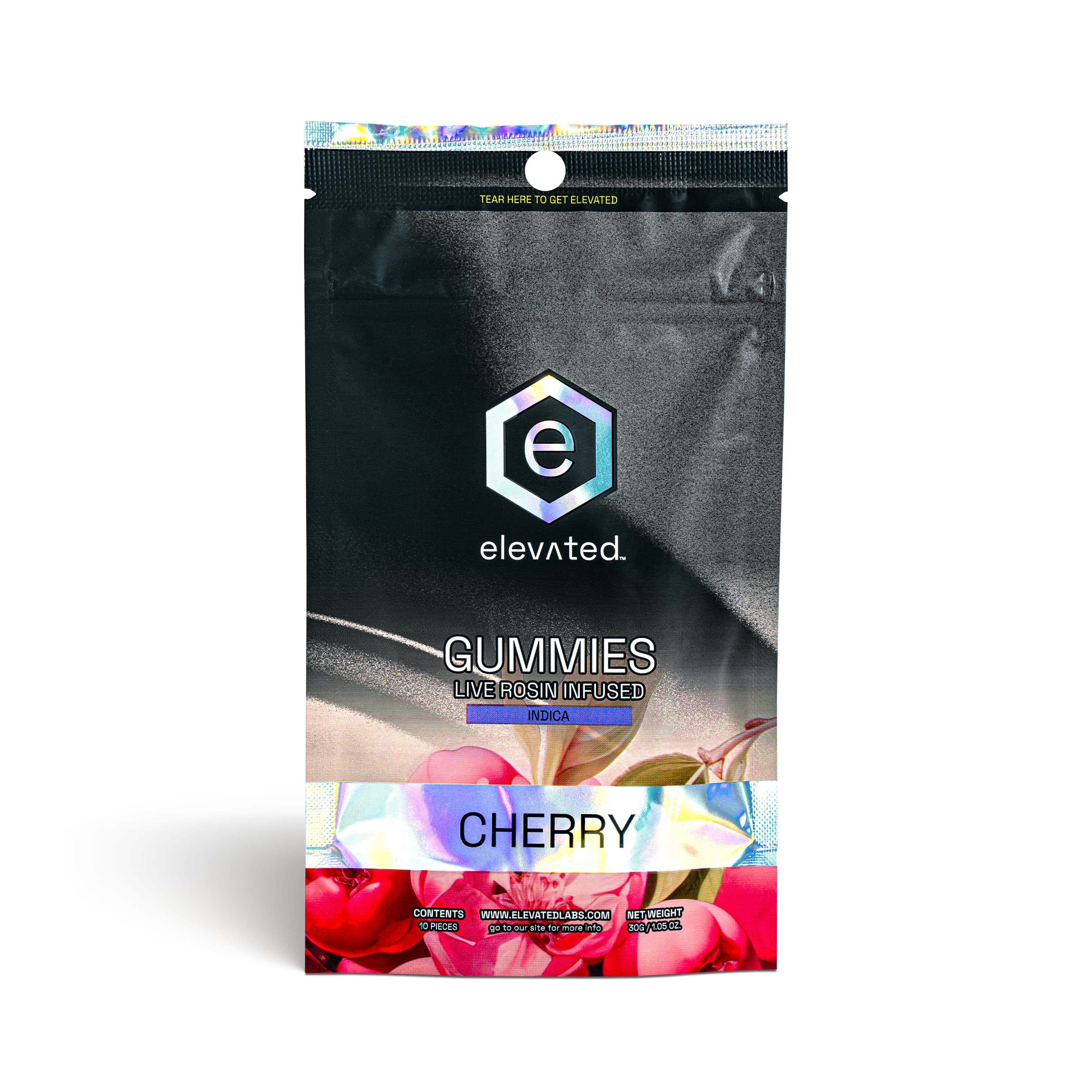 Elevated Cherry Rosin Gummies - 100mg