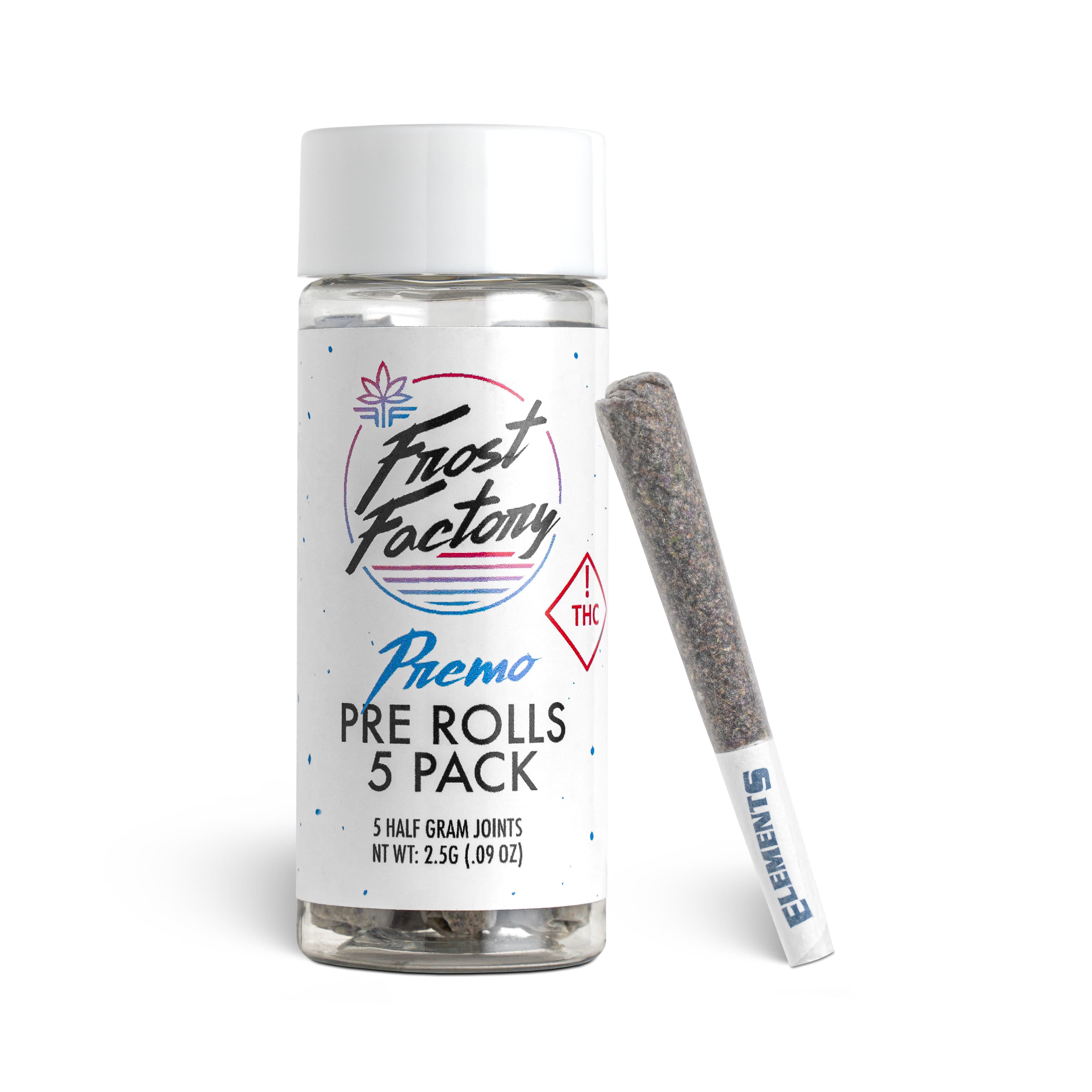 Frost Factory Motorboat #8 Premo Pre-Rolls - 5 Pack