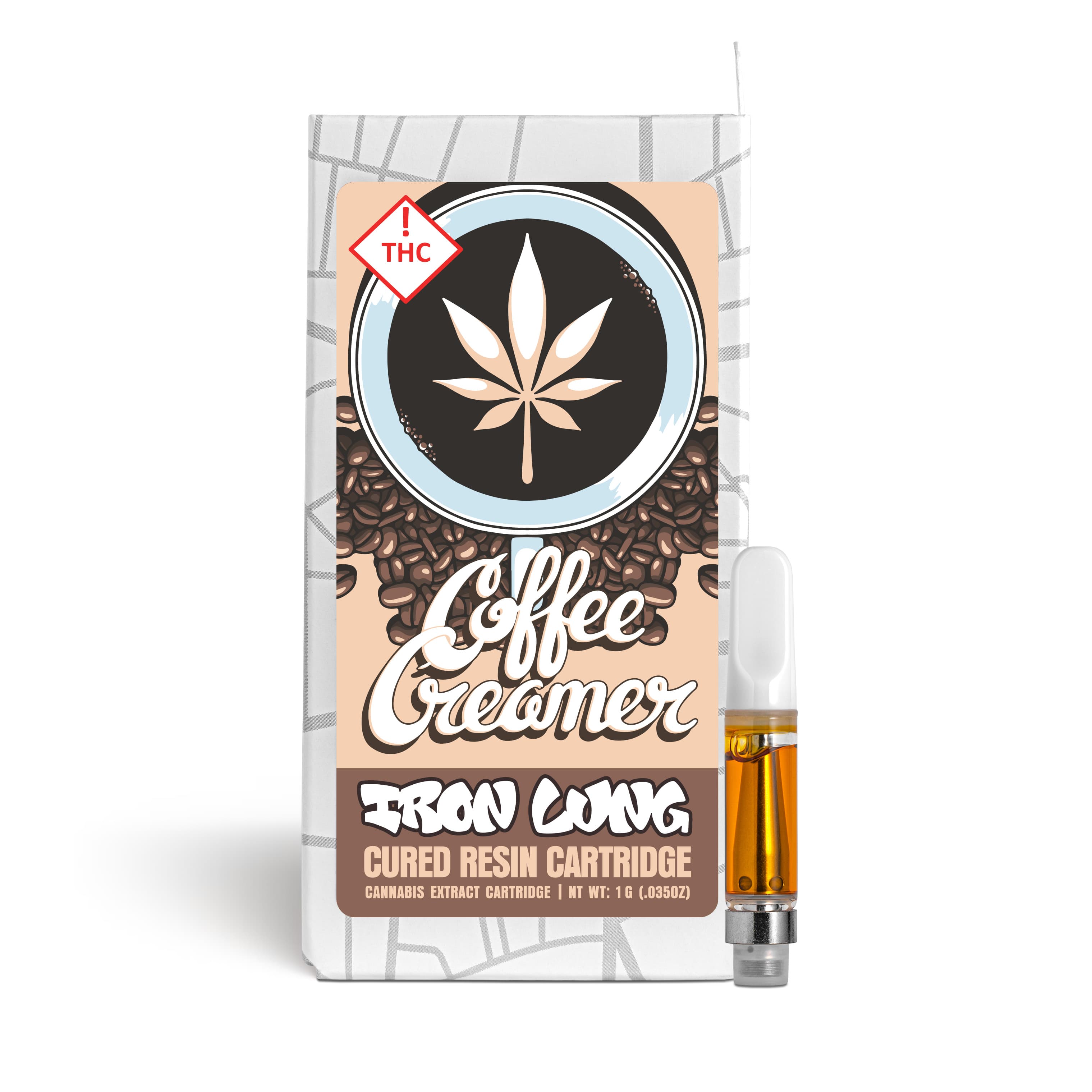 Iron Lung Coffee Creamer Cured Resin Cart