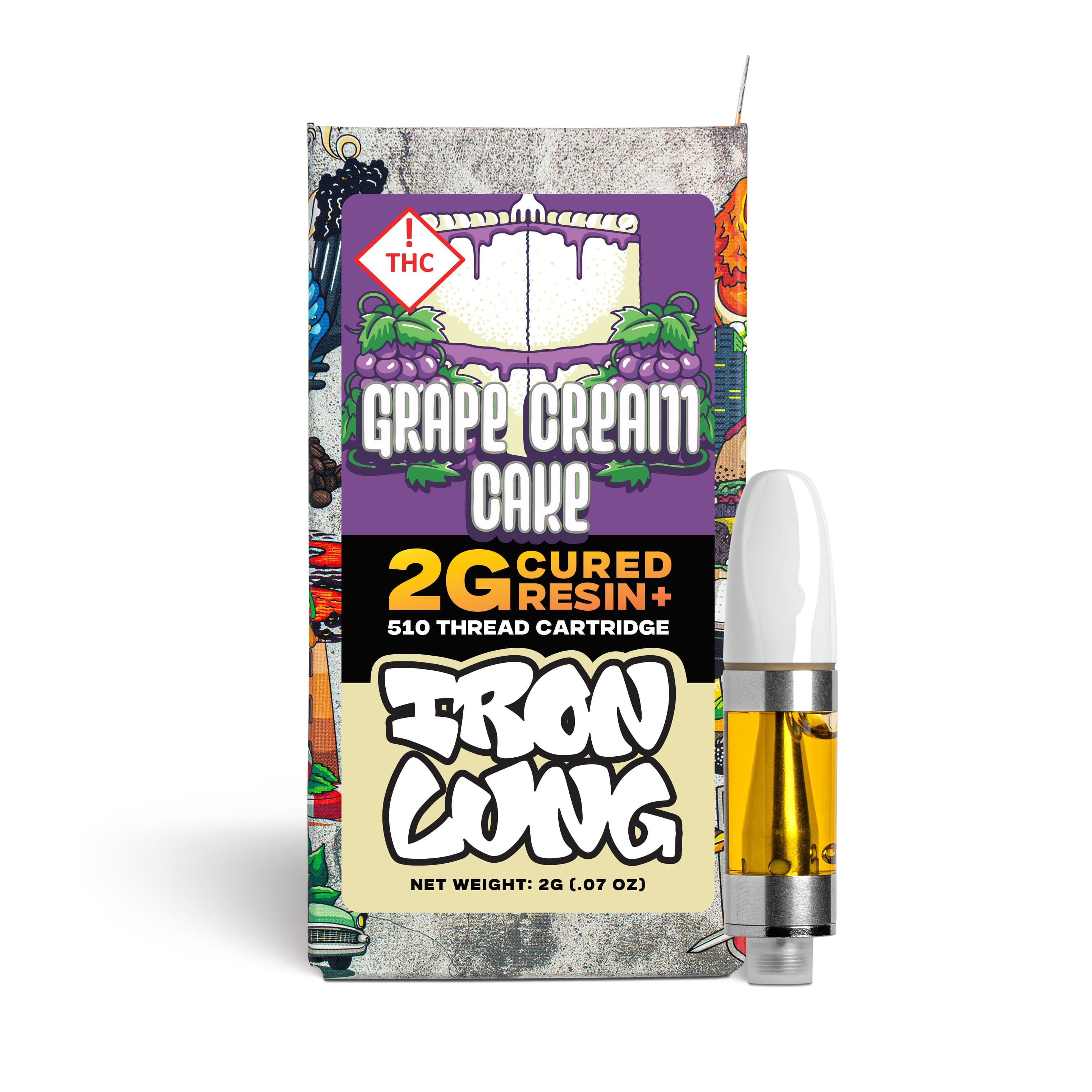 Iron Lung Grape Cream Cake Cured Resin+ Cart