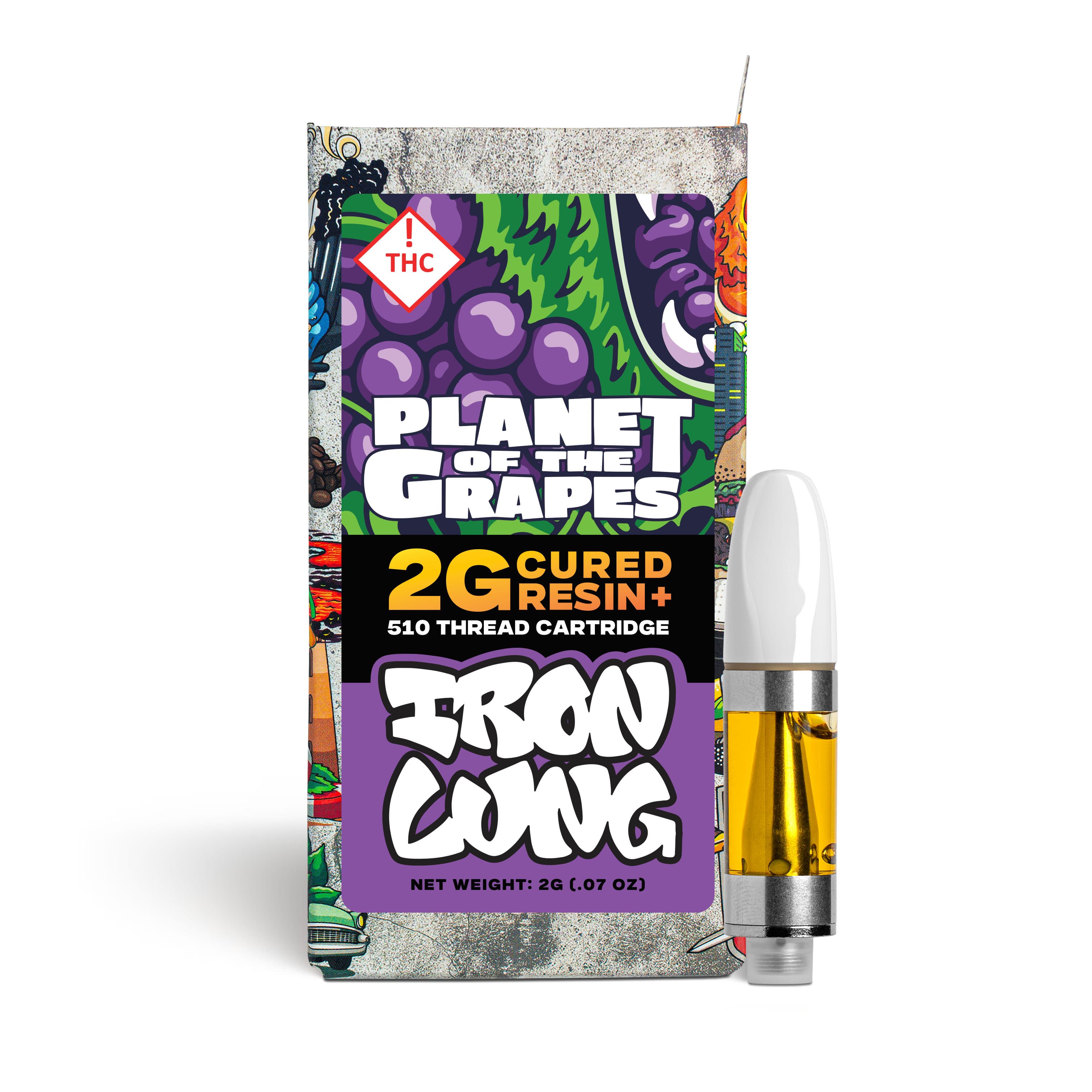 Iron Lung Planet of the Grapes Cured Resin Cart