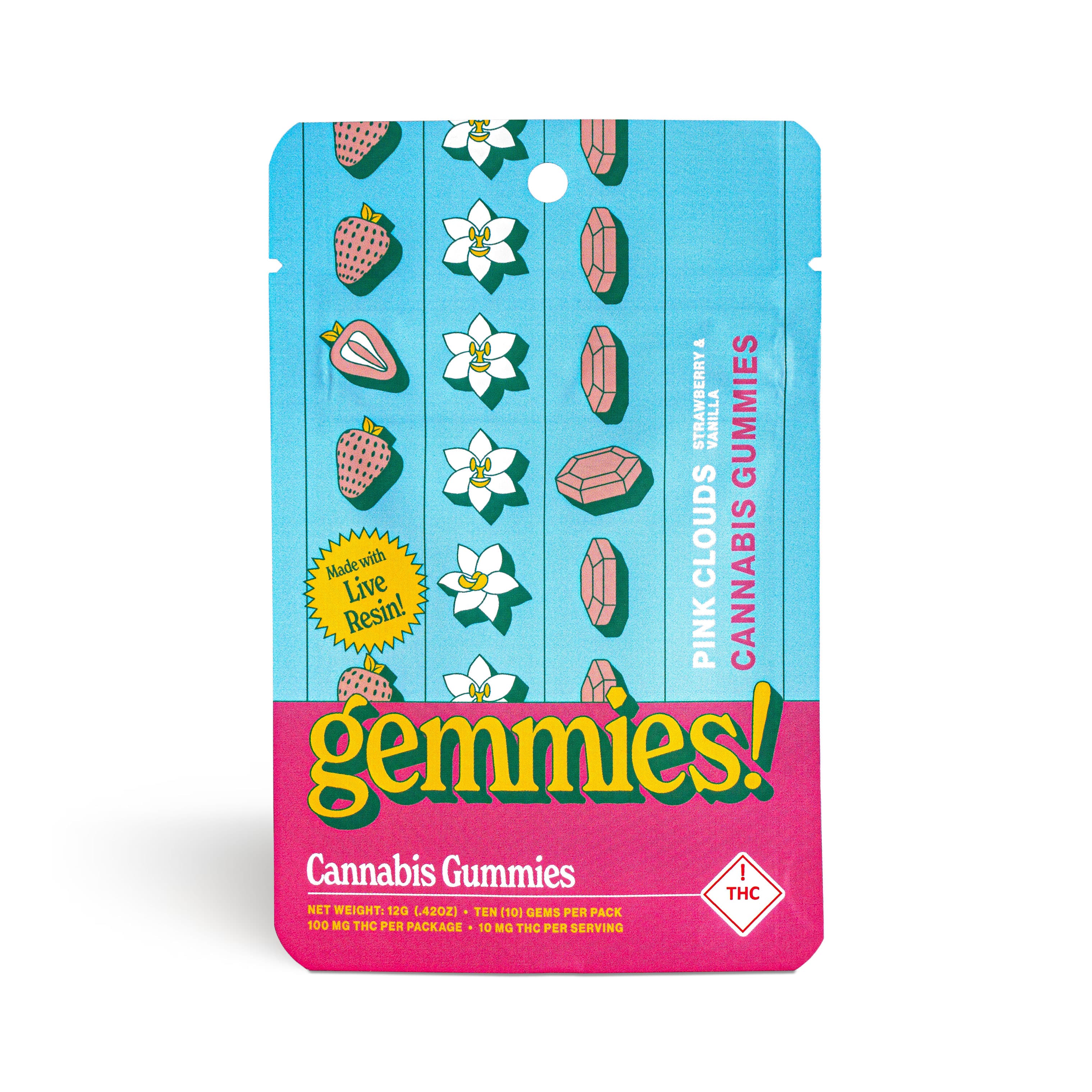 Higher Cultures Pink Clouds Gemmies - 100mg