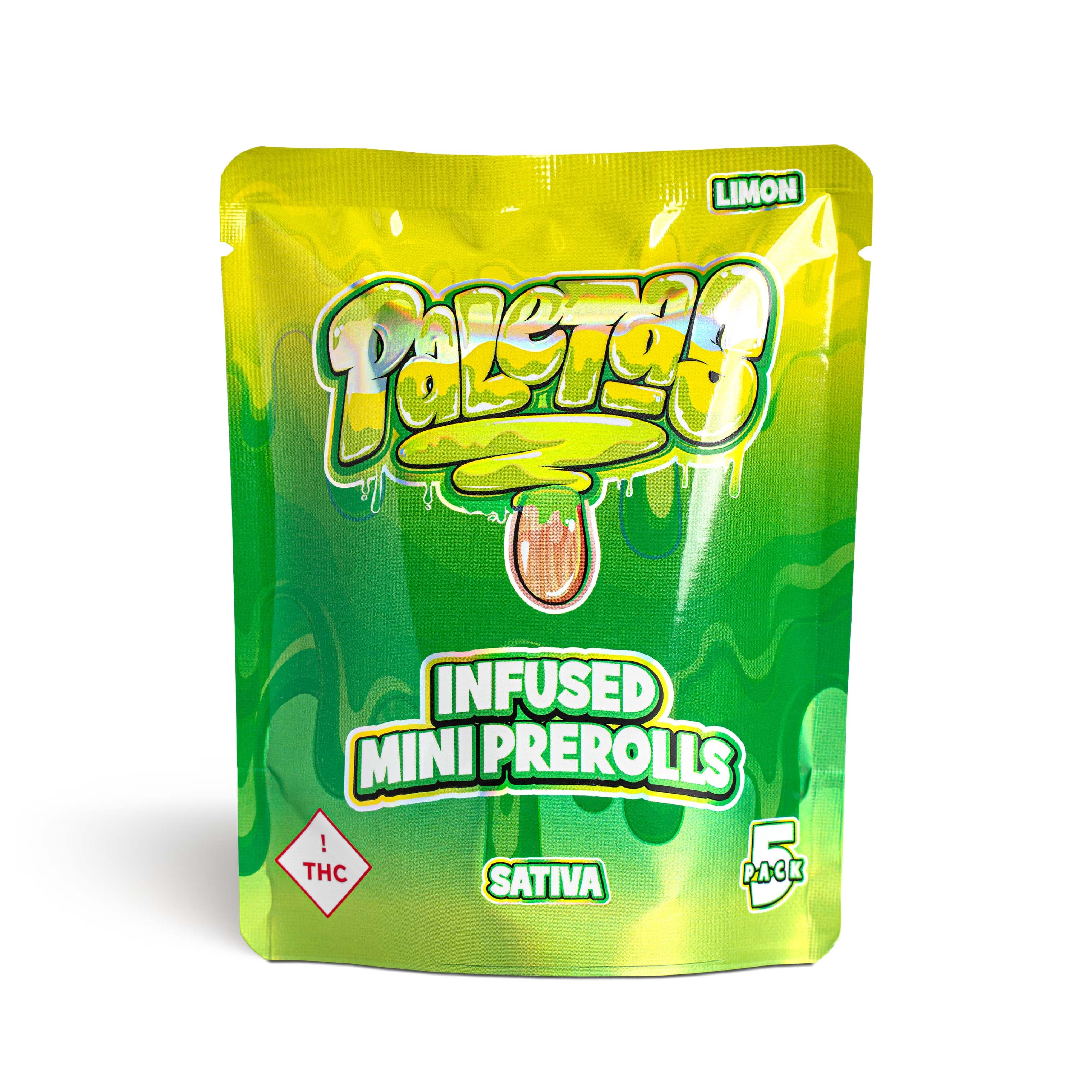 Terp Garden Paletas Limon Infused Pre-Roll - 5 Pack