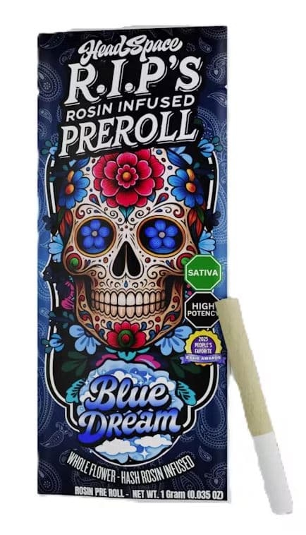 Head Space Blue Dream | Rosin Infused PreRoll