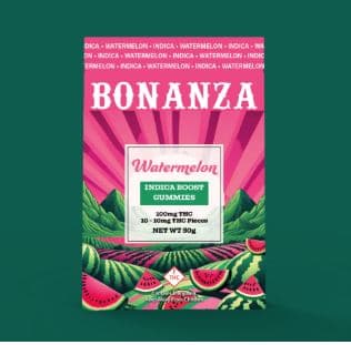 Bonanza Cannabis Watermelon Gummies [ I ] | 100mg