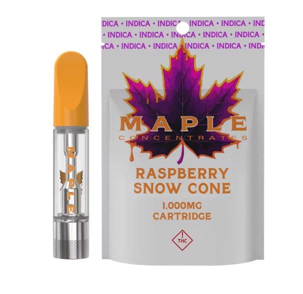 Maple Concentrates Raspberry Snow Cone Cart