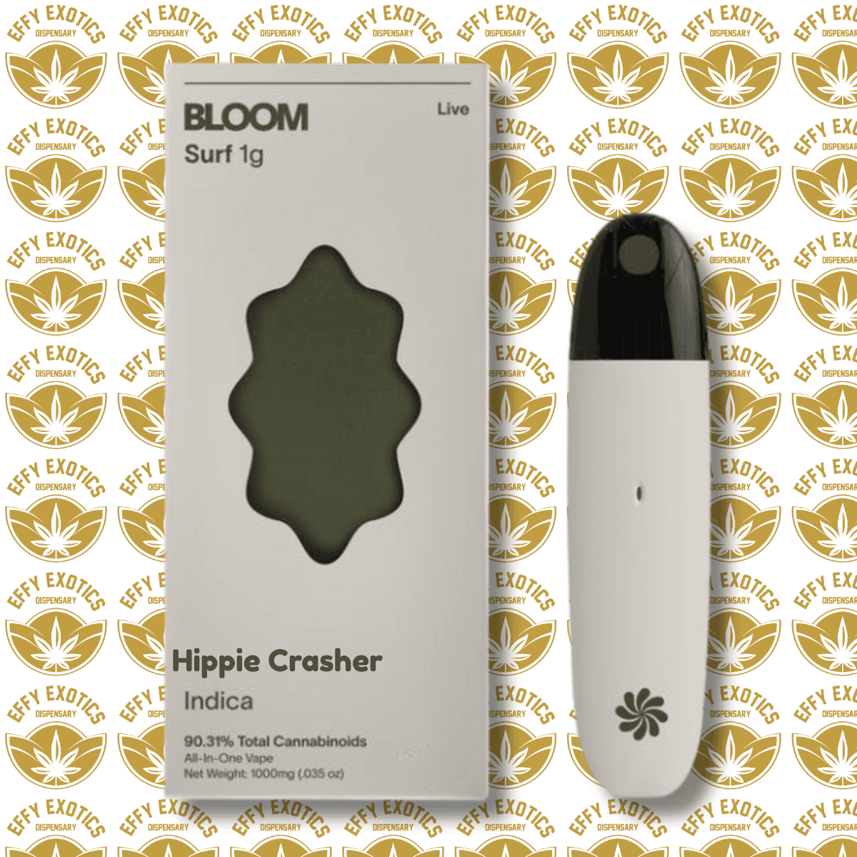 Bloom 1g Live Resin Surf Bloom Live Resin Surf Disposable - Hippie Crasher