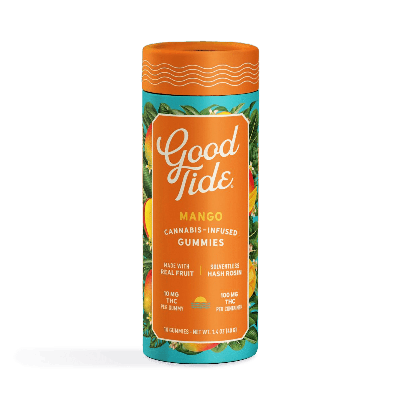 Good Tide Good Tide 10pk MANGO 100mg/pkg Gummies