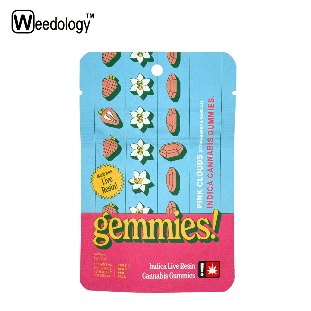Gemmies Gemmies 10pk PINK CLOUDS 100mg gummies