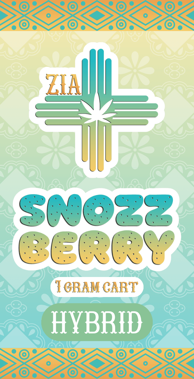 Zia 1g Cart | Diamond | Snozzberry