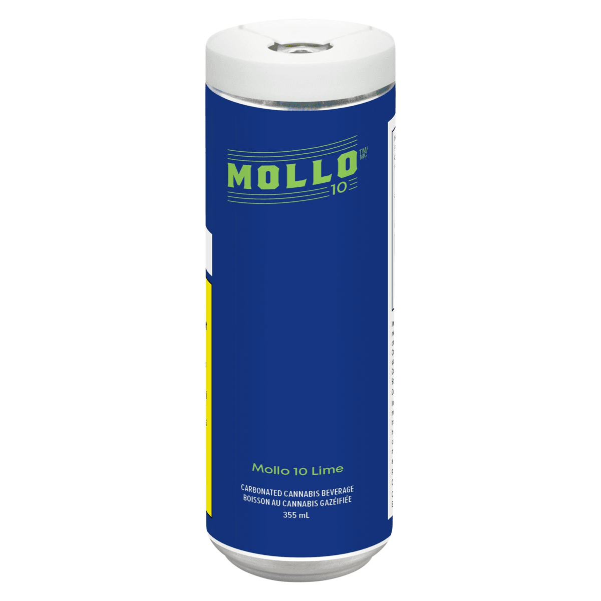 Mollo 10 Lime Carbonated Beverage | 355mL