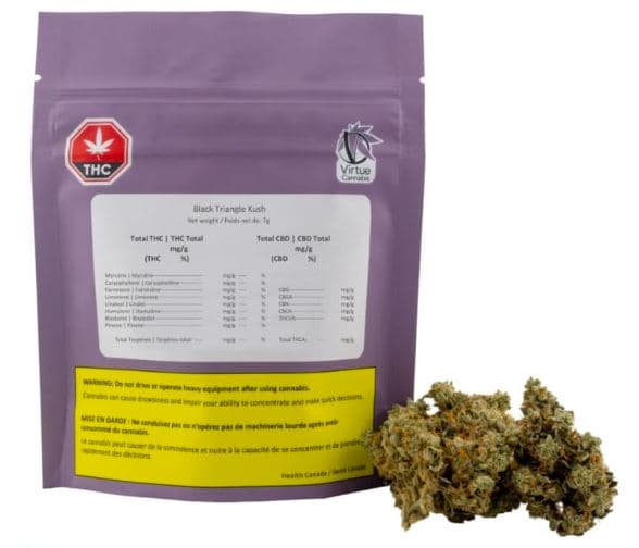 Virtue Cannabis Virtue Cannabis Black Triangle 7g