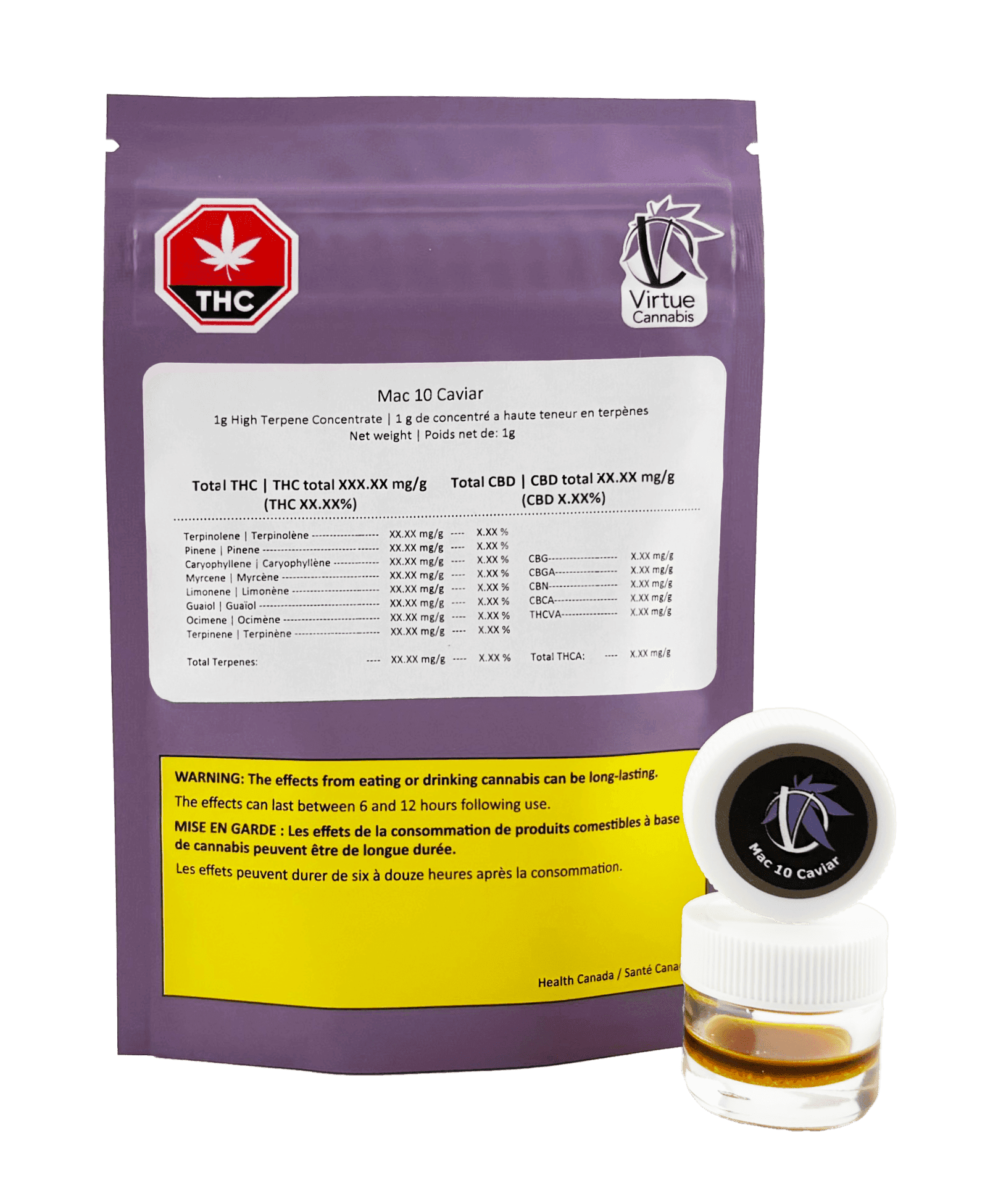 Virtue Cannabis Virtue Mac 10 Caviar 1g