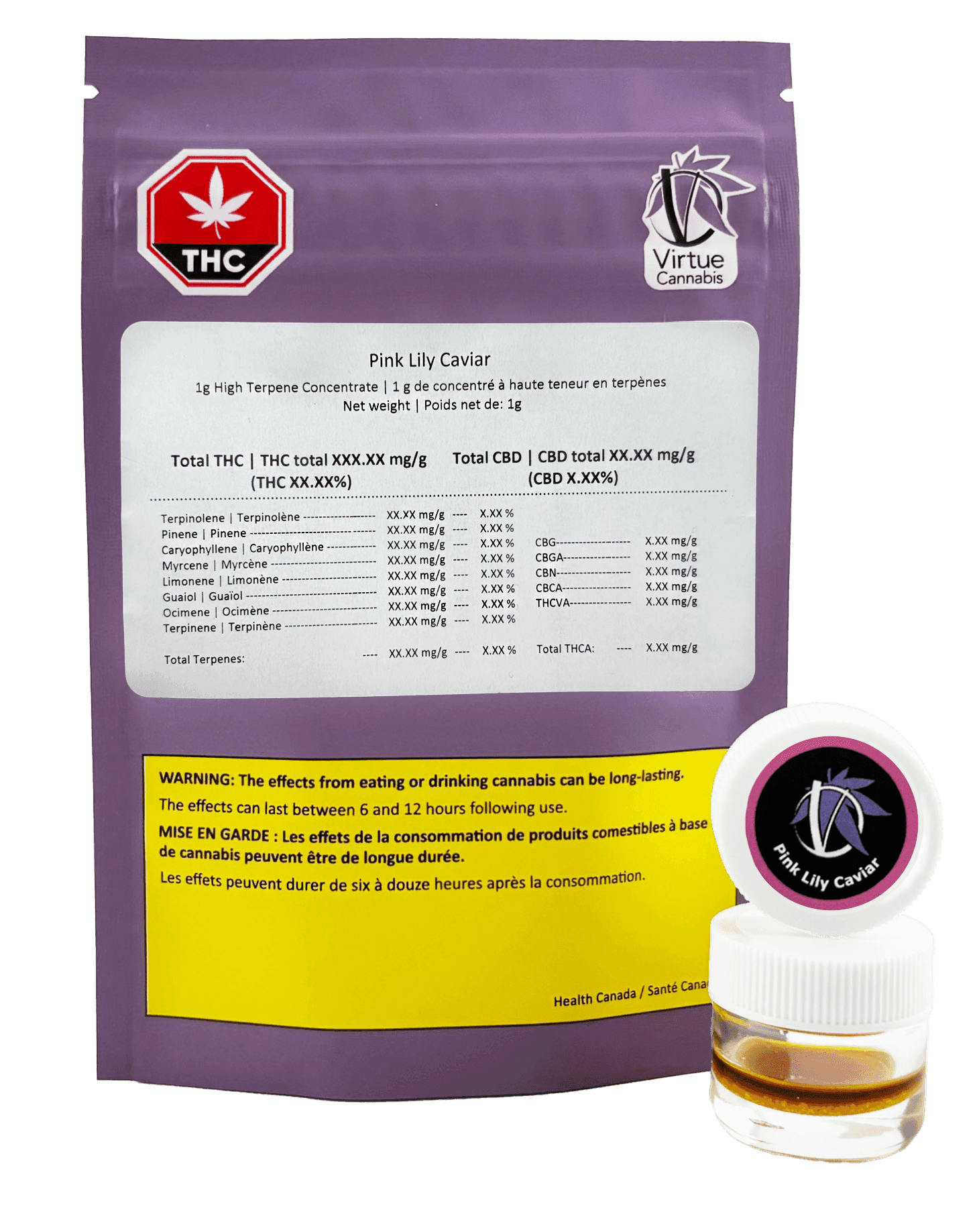 Virtue Cannabis Virtue Pink Lily Caviar 1g
