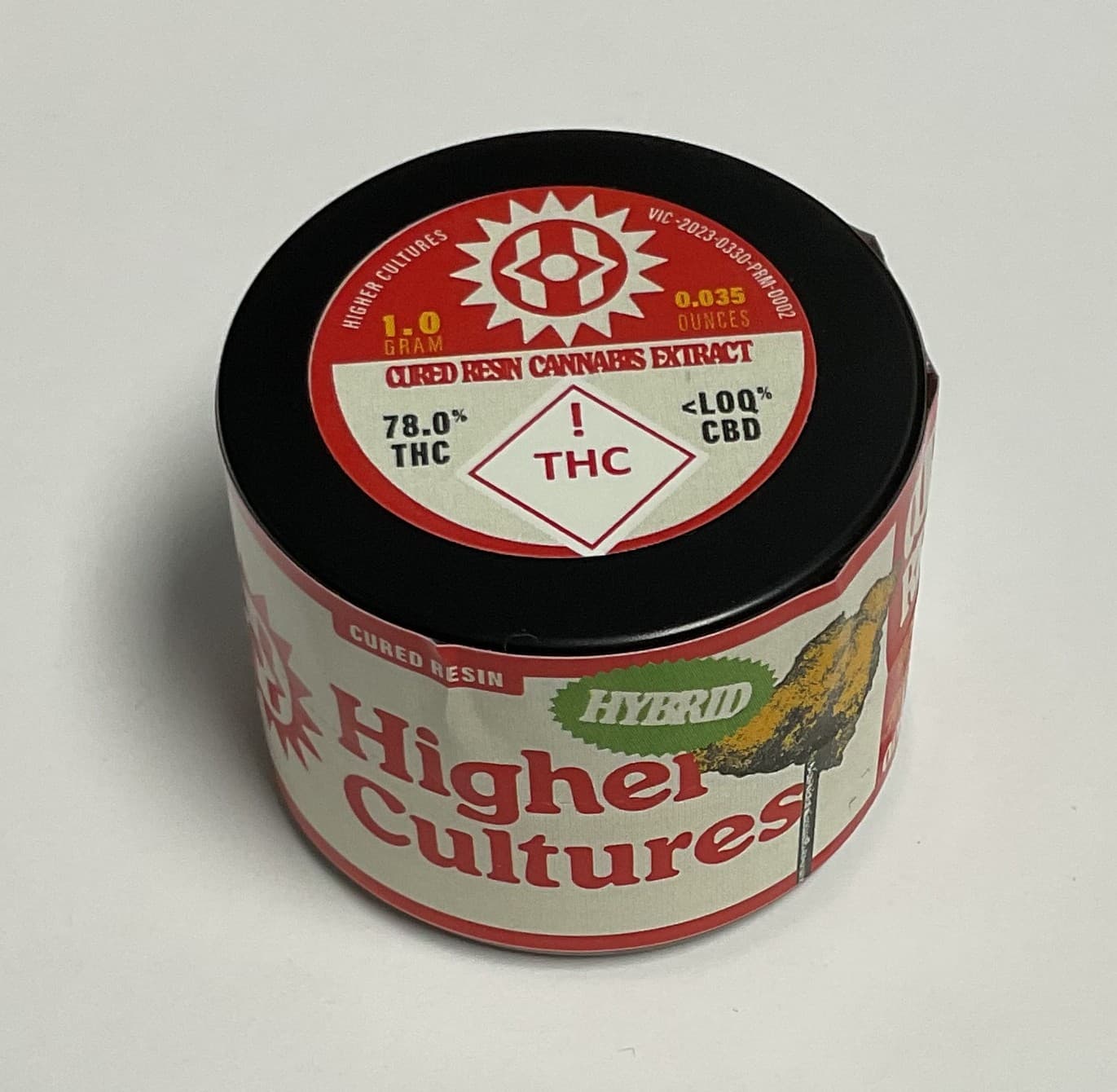 Higher Cultures Gelato - CURED Sugar Wax 1g (H)
