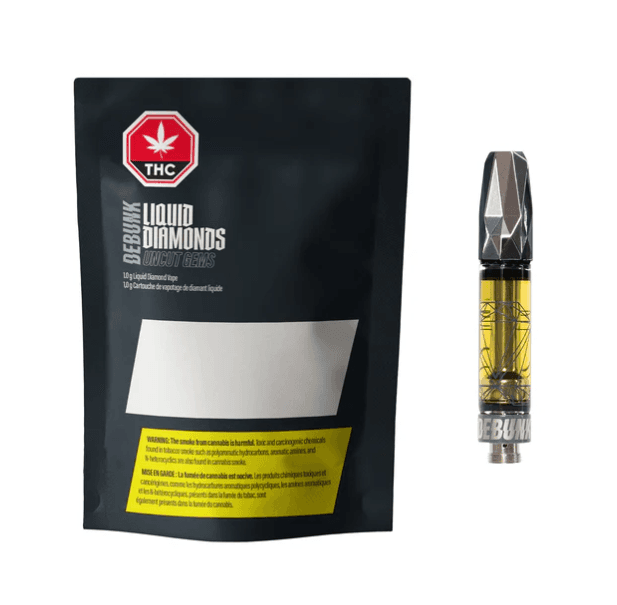 Debunk Uncut Gems Liquid Diamond 510 Vape Cartridge - Blend