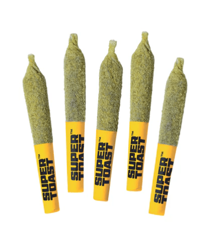 Super Toast Twisted Cherry Toasters Infused Pre-Rolls - Indica - 5x0.5g