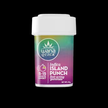 Wana Wana Quick Gummies 100 MG Island Punch