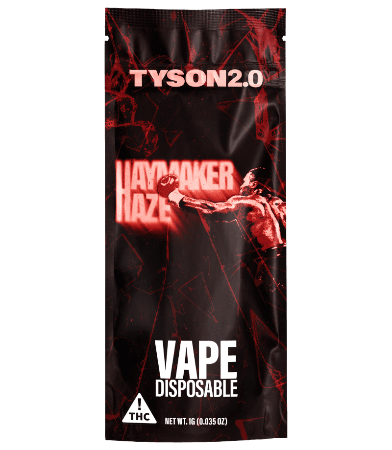 Tyson Tyson Disposable Vape 1g Haymaker Haze