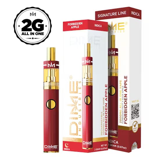 Dime Industries Dime Disposable Vape 2g Forbidden Apple