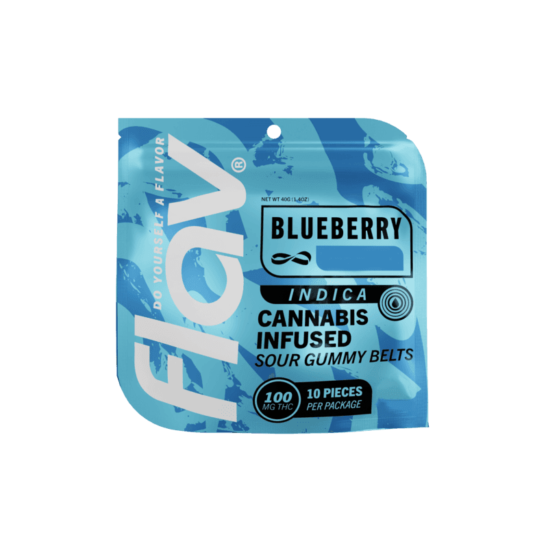 FLAV Blueberry Belts 10-pack