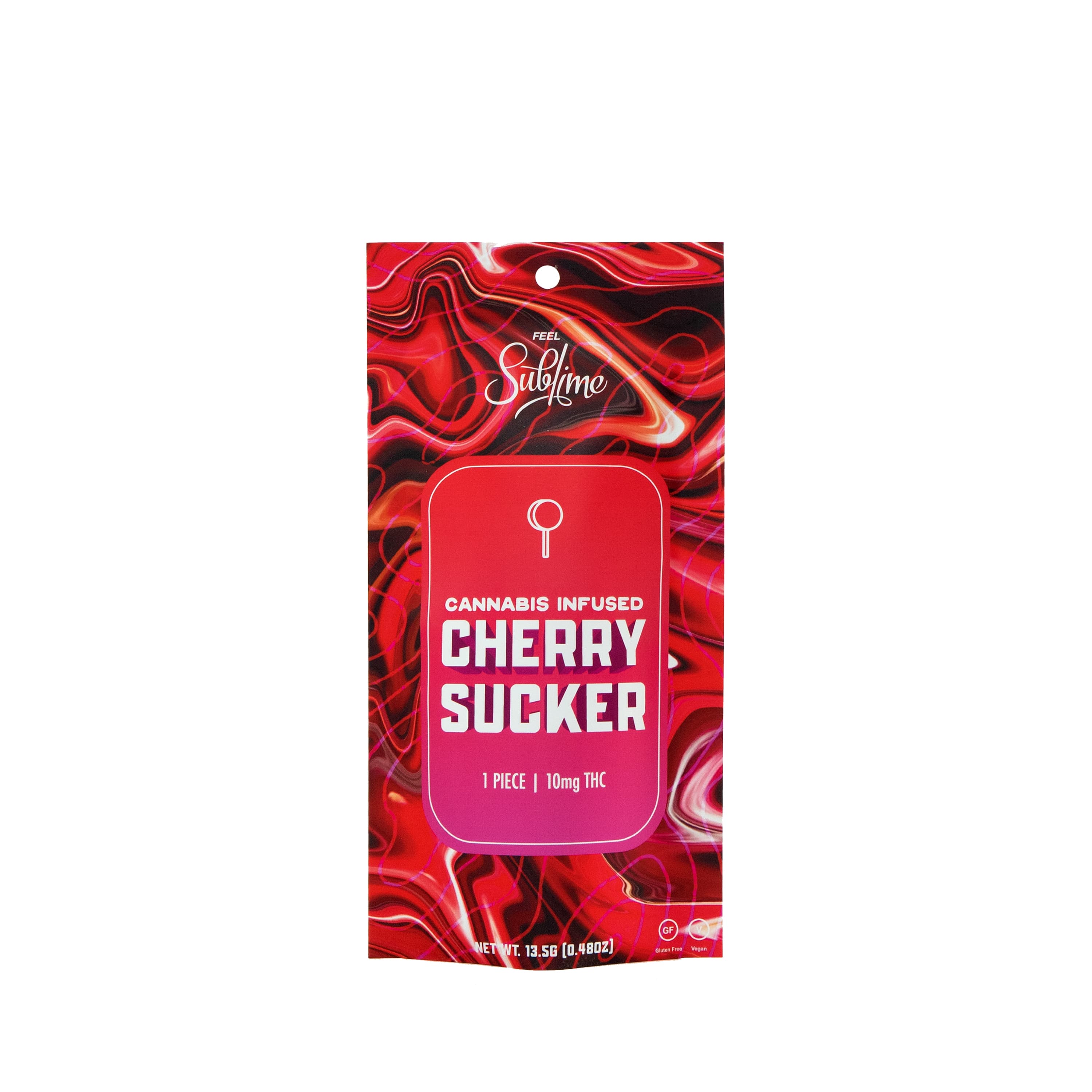 Sublime Brands Sublime Lollipop 10 MG Cherry