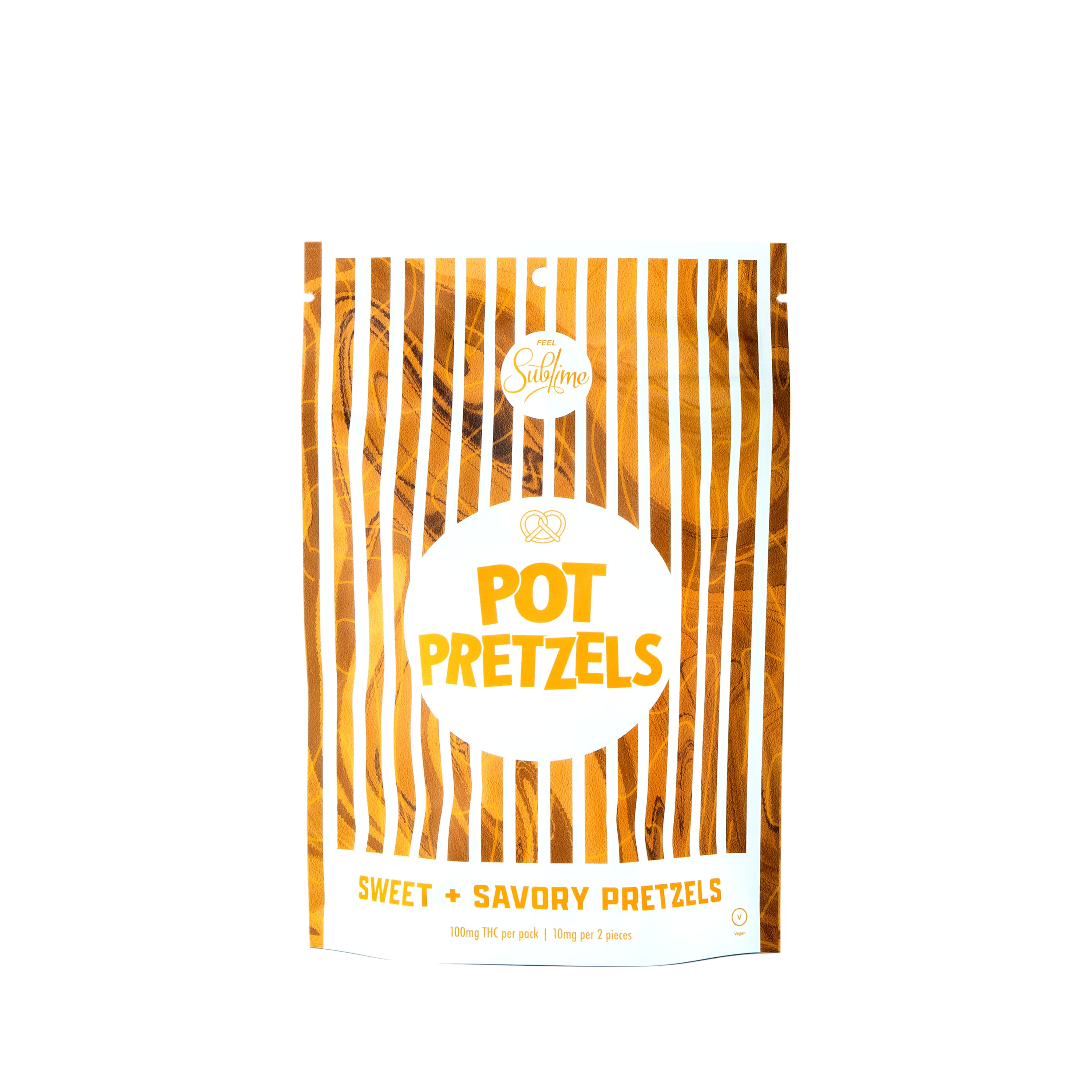 Sublime Brands Sublime Pretzels 100 MG Sweet & Savory
