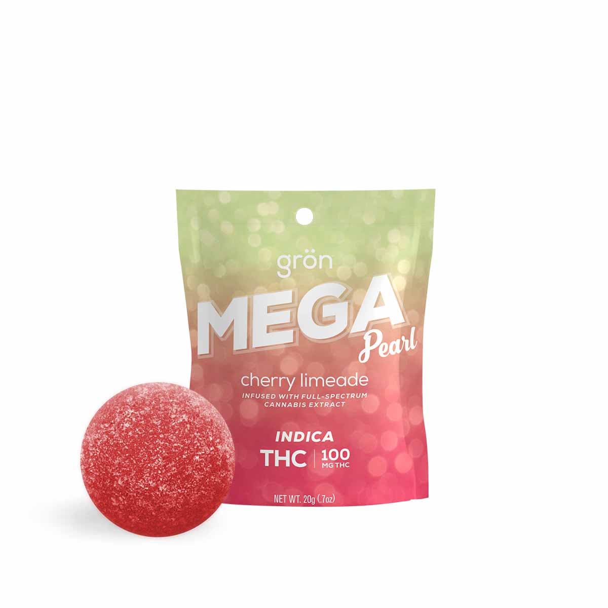 Grön Gron Cherry Limeade Mega Pearl 100 MG
