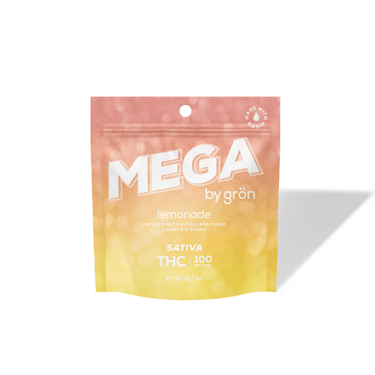 Grön Lemonade Mega Pearl 10pc