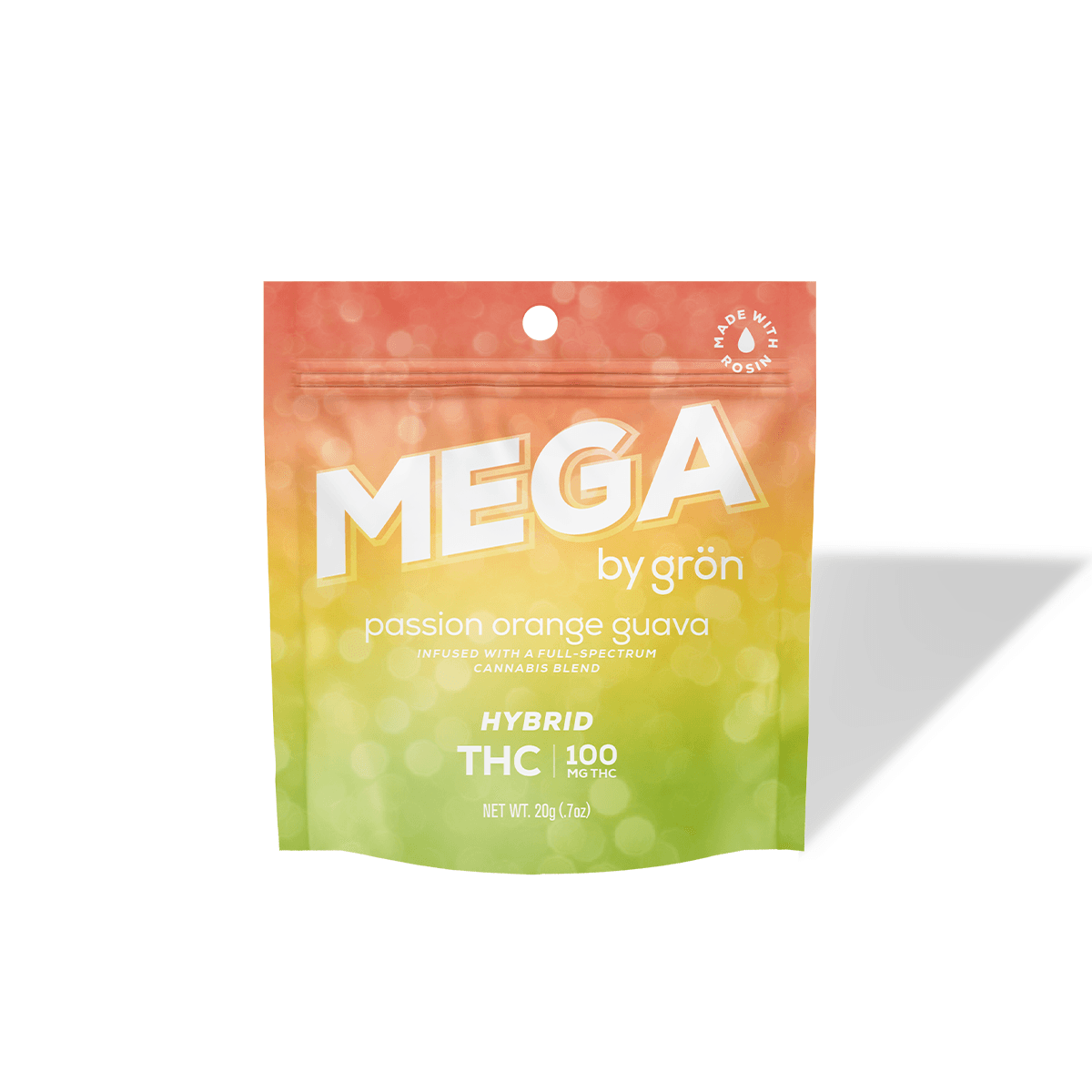 Grön Passion Orange Guava Mega Pearl