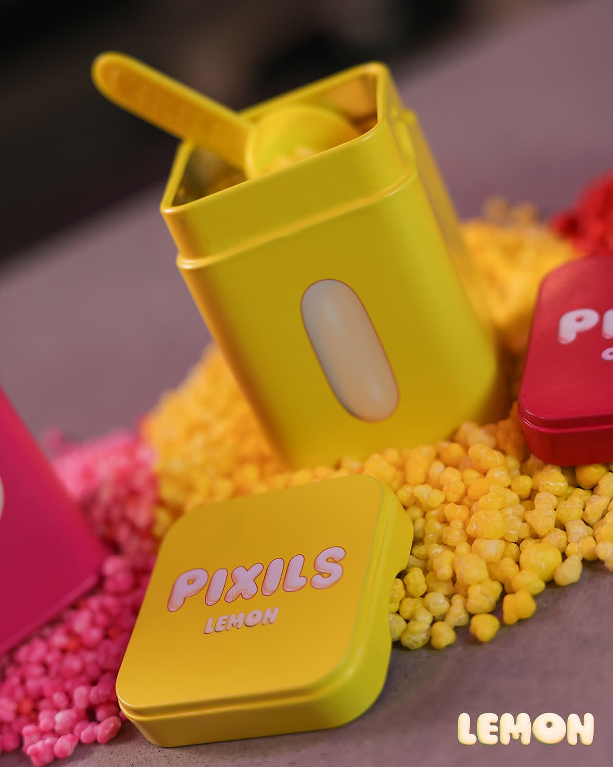 PIXILS Lemon | Sugar Clusters | 100mg