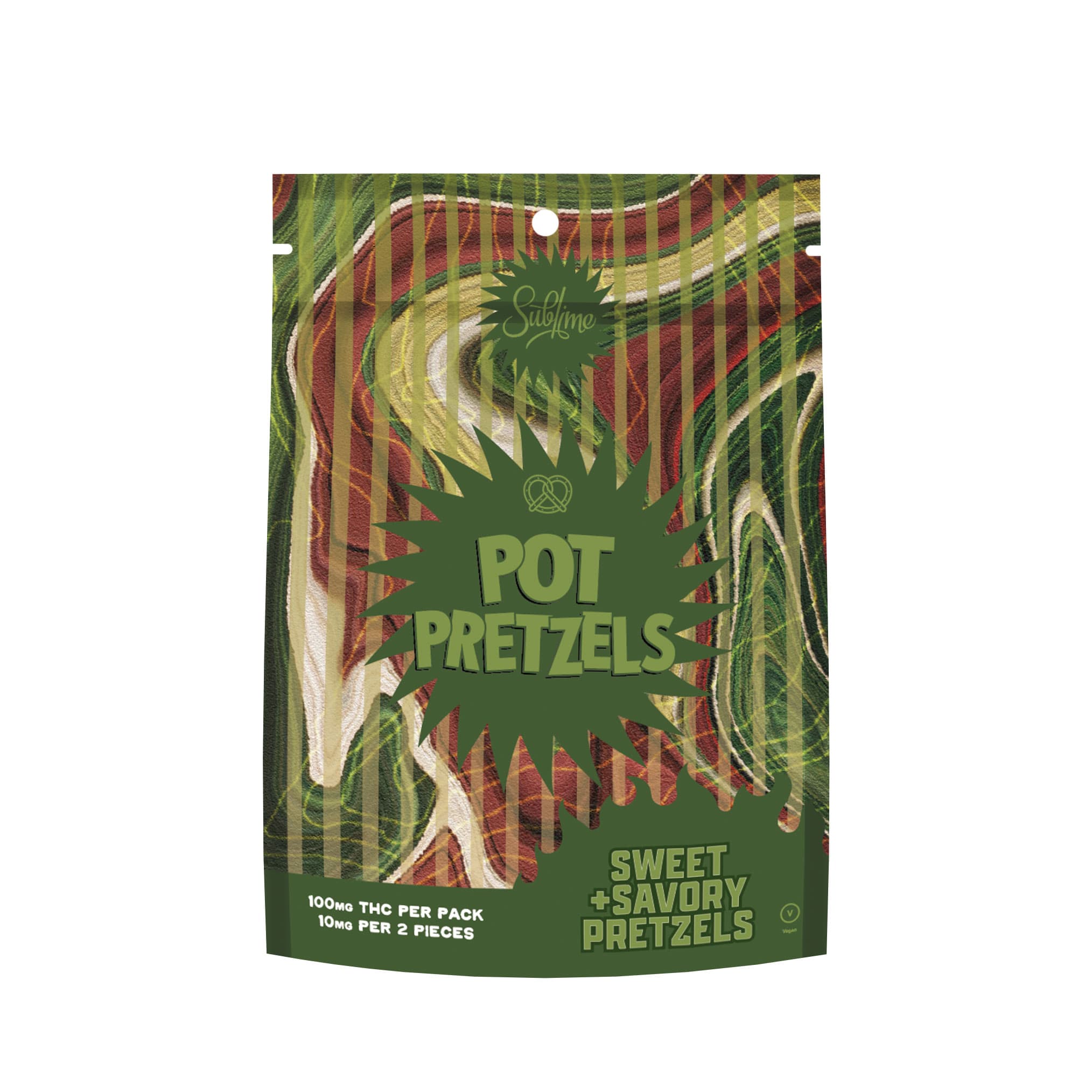 Feel Sublime Sweet & Savory Pretzels | 20 x 5mg