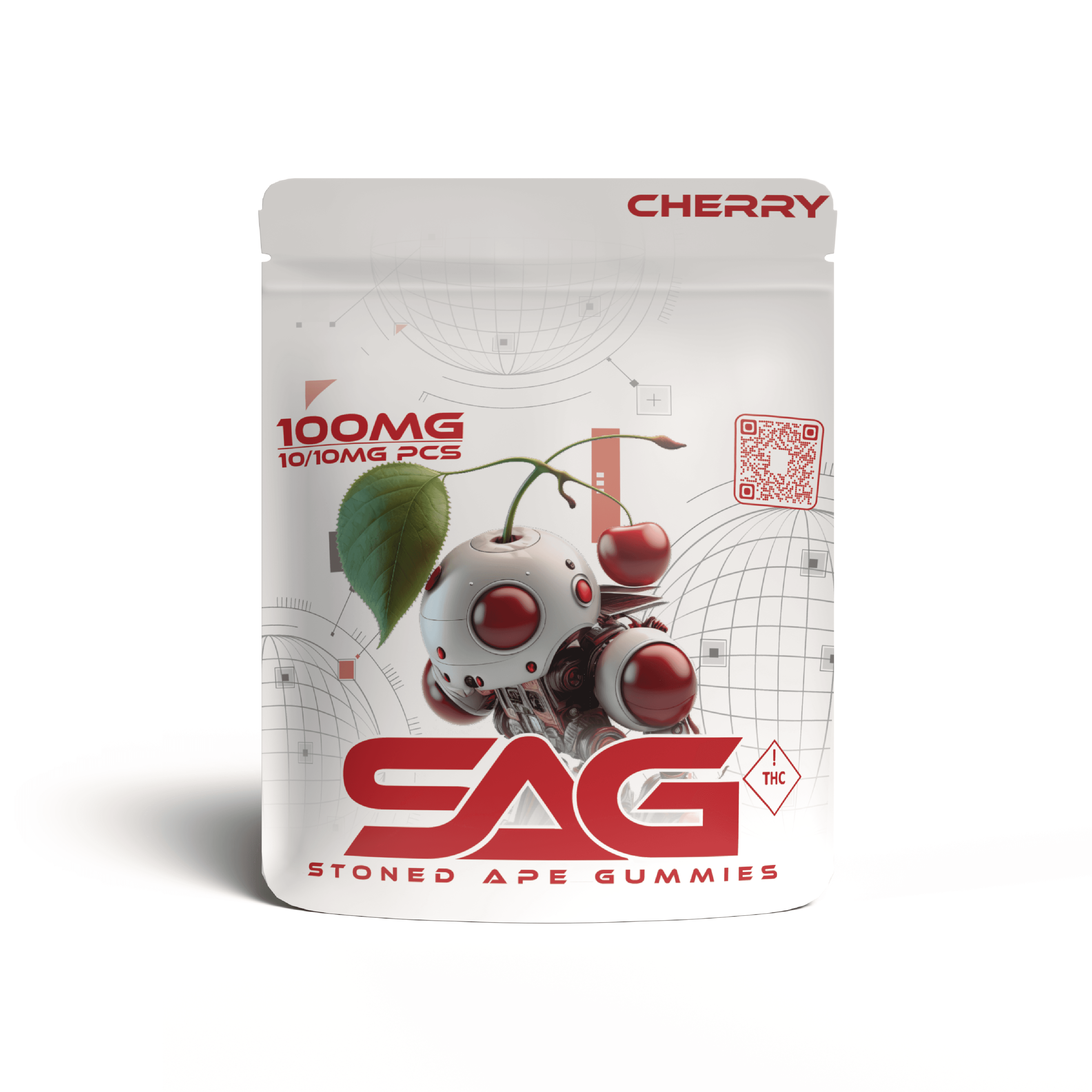 Stoned Ape Canna Co. Stoned Ape Gummies - Cherry - 100mg