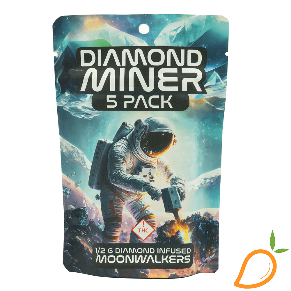 High Noon Diamond Miner Runtz (H) 2.5g Infused 5pk Prerolls