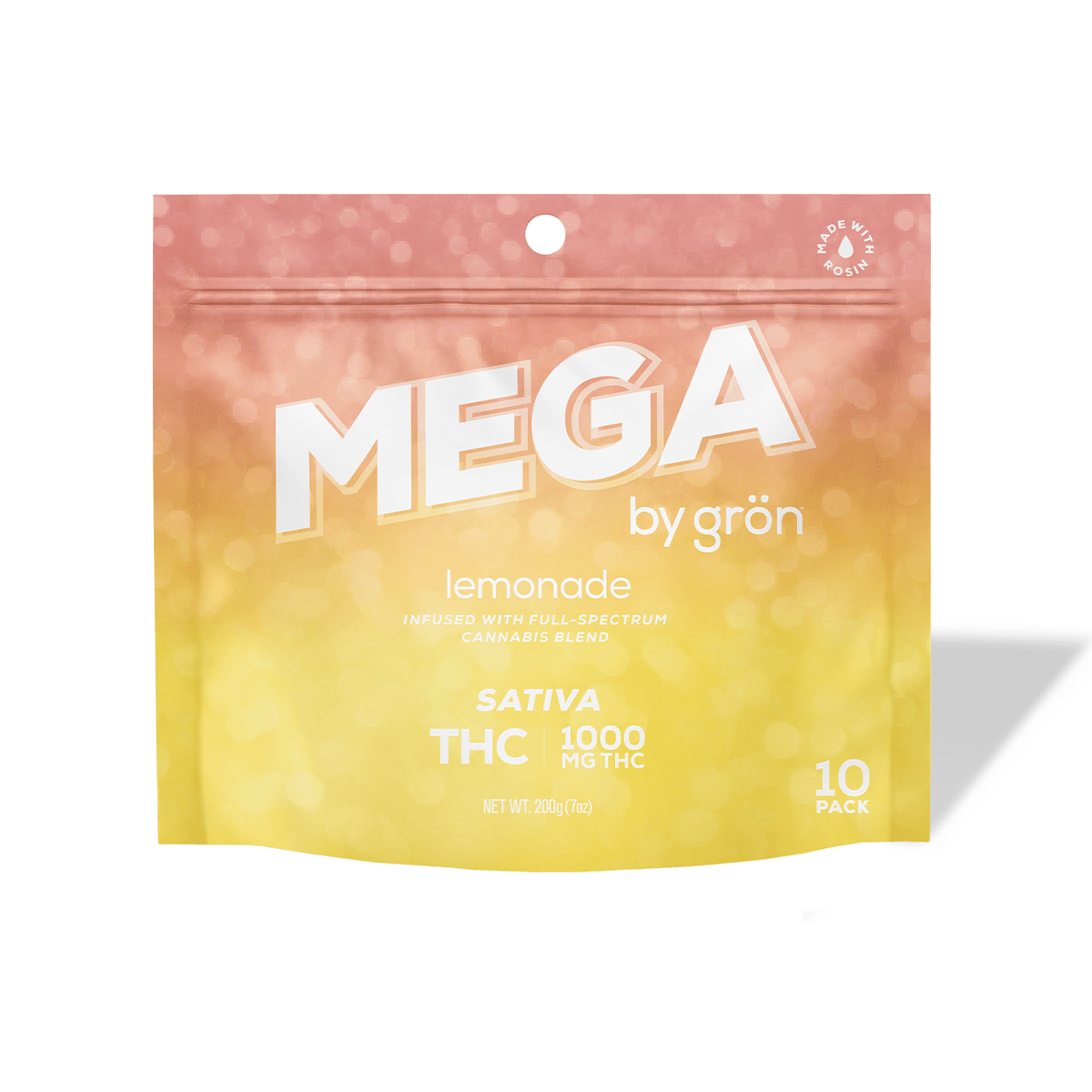 Grön MEGA - Lemonade (S) (100mg)