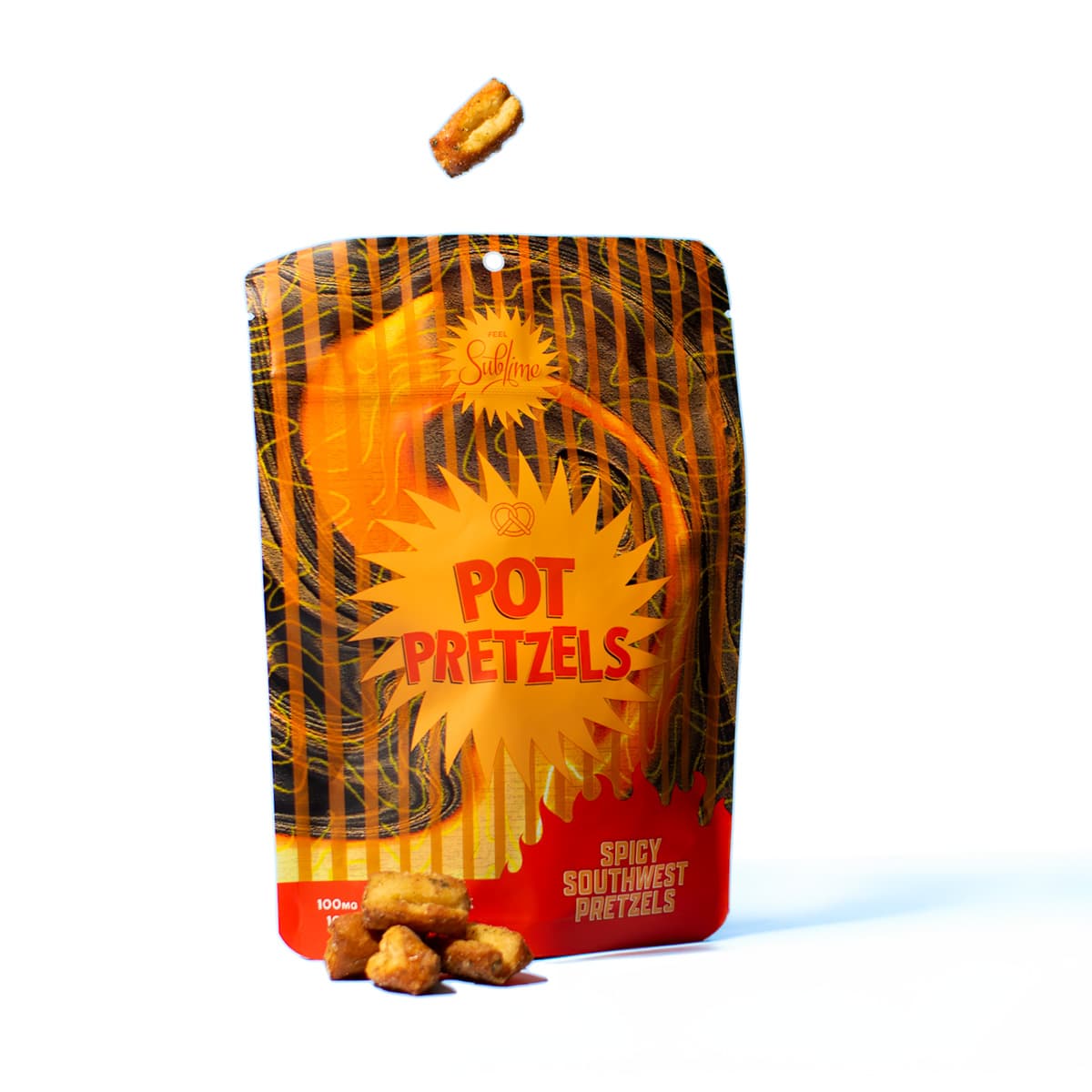 Feel Sublime Spicy Southwest Pretzels