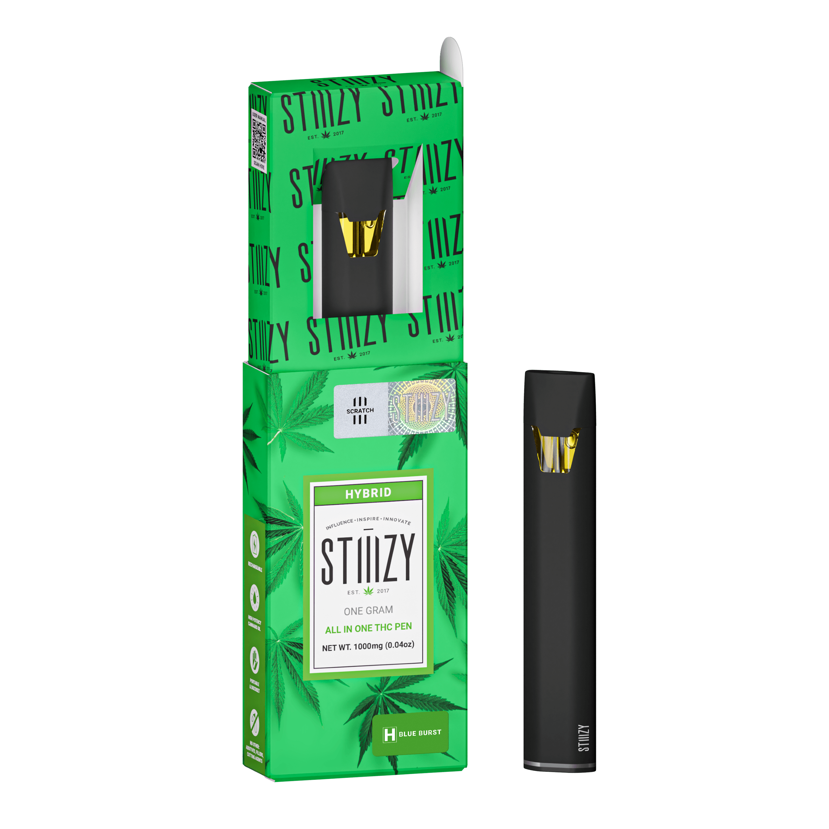 STIIIZY Blue Burst All In One Vapes